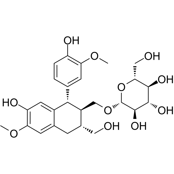 (+)-Isolariciresinol 9'-O-glucosideͼƬ