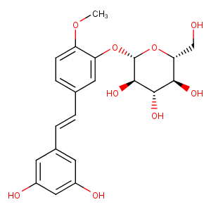 Rhapontigenin 3'-O-glucoside图片