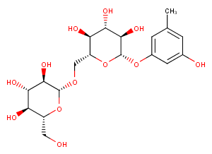 Orcinol gentiobioside图片