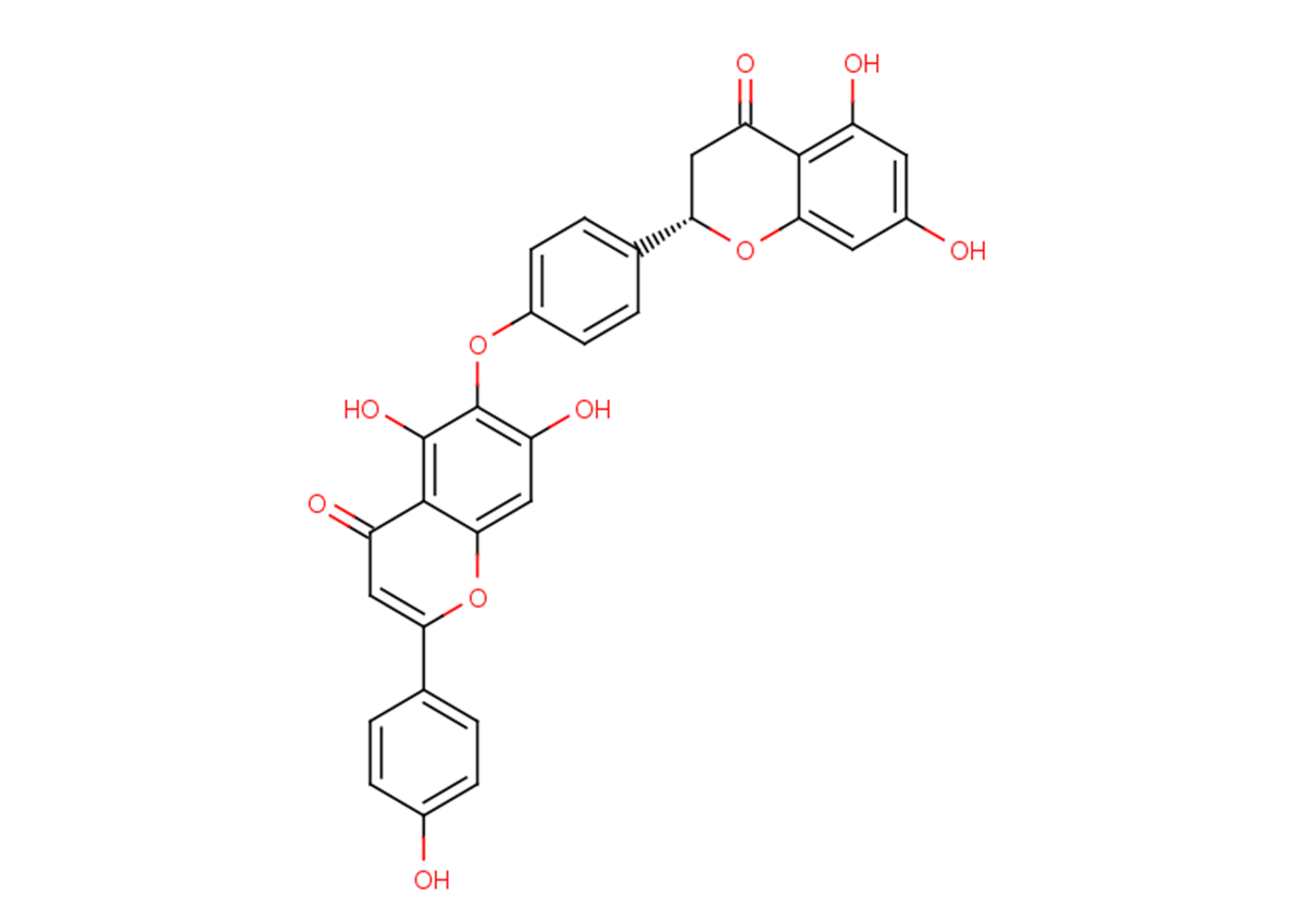 2,3-Dihydrohinokiflavone图片