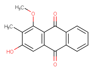 Rubiadin-1-methyl etherͼƬ