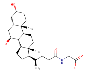 Glycoursodeoxycholic acid图片