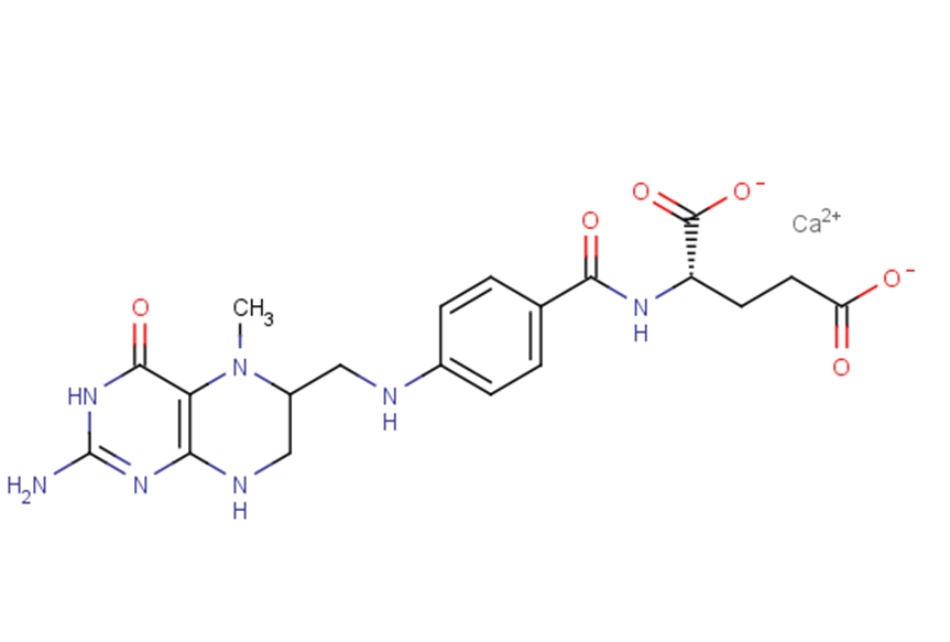 Calcium N5-methyltetrahydrofolate图片