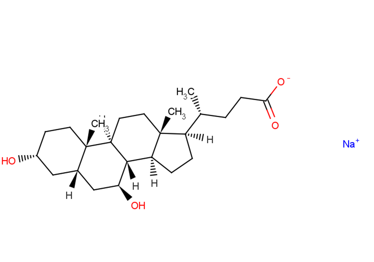 Ursodeoxycholic acid sodiumͼƬ