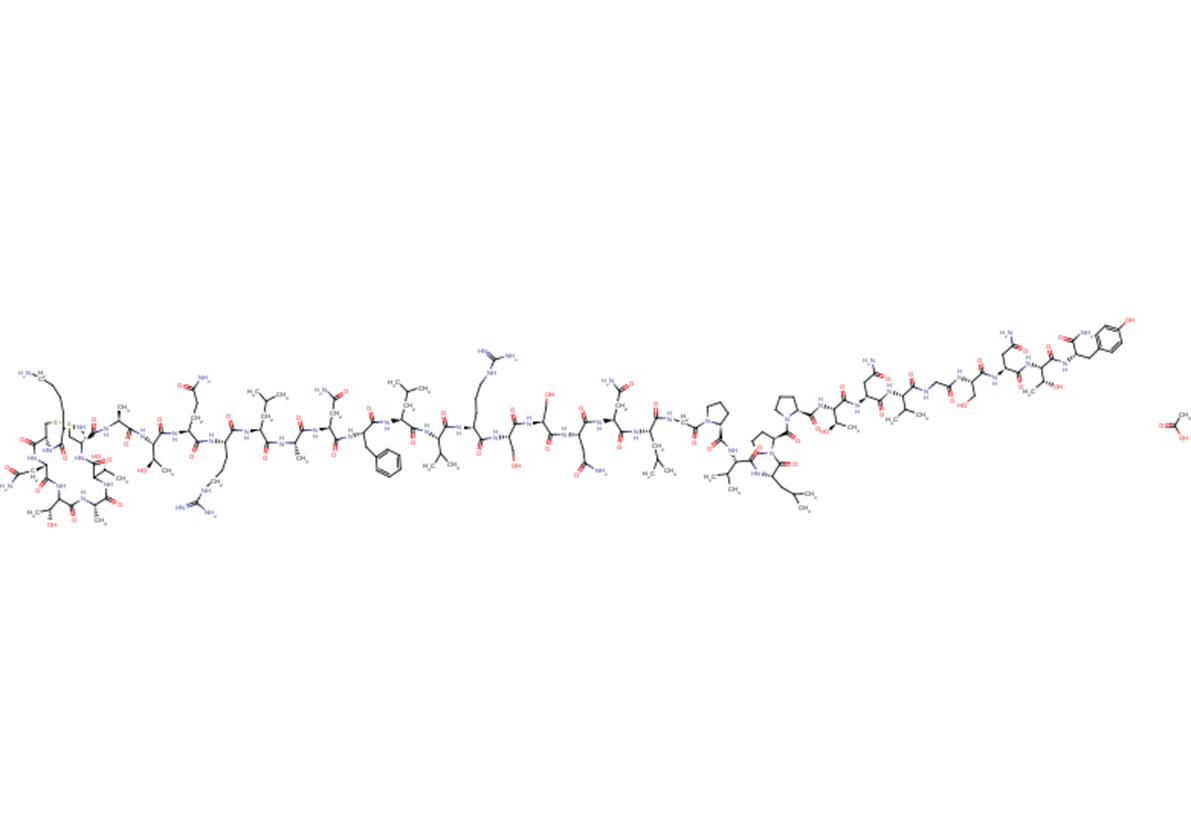 Amylin,amide,rat acetate(124447-81-0,free base)图片