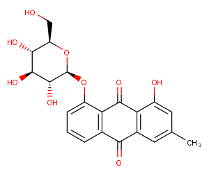 Chrysophanol 8-O-glucosideͼƬ