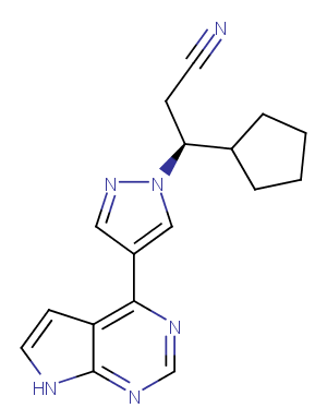 Ruxolitinib(S enantiomer)ͼƬ