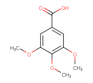 3,4,5-Trimethoxybenzoic acid图片