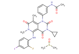 Trametinib(DMSO solvate)ͼƬ