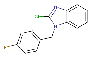 2-Chloro-1-(4-fluorobenzyl)benzimidazoleͼƬ