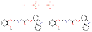 Carvedilol phosphate hemihydrate图片