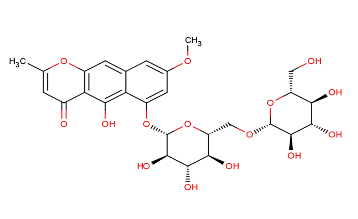 Rubrofusarin gentiobioside图片