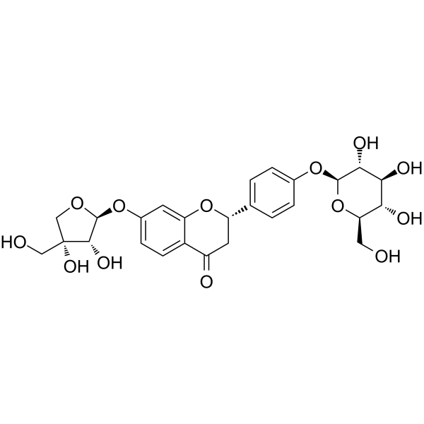Liguiritigenin-7-O-D-apiosyl-4'-O-D-glucosideͼƬ