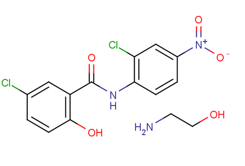 Niclosamide olamine图片