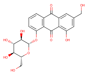 Aloe-emodin-8-O--D-glucopyranosideͼƬ