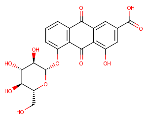 Rhein 8-GlucosideͼƬ