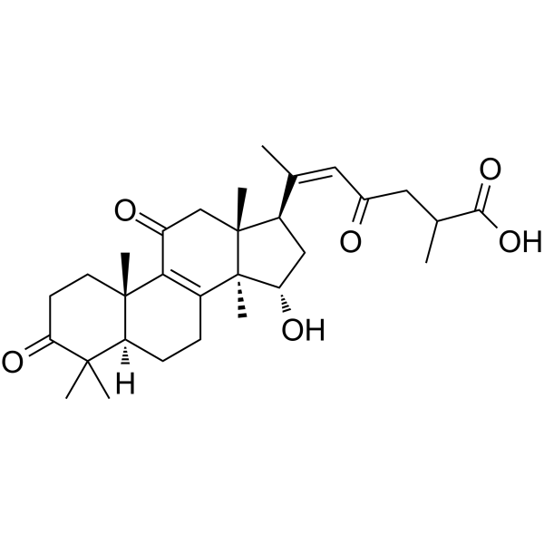 15a-Hydroxy-3,11,23-trioxo-lanost-8,20-dien-26-oic acidͼƬ