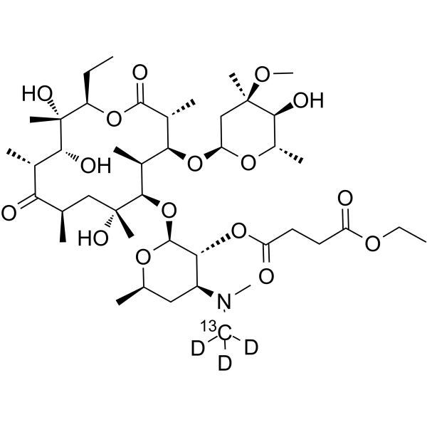 Erythromycin ethylsuccinate-13C,d3ͼƬ