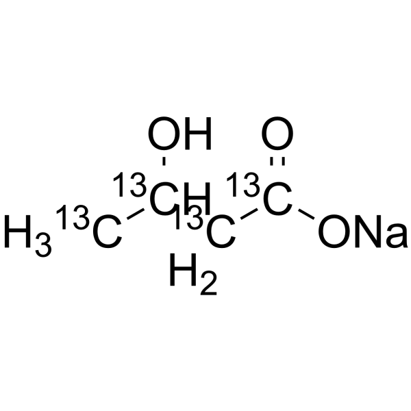 3-Hydroxybutyric acid-13C4 sodiumͼƬ