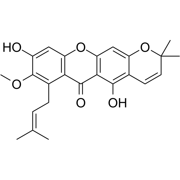 9-HydroxycalabaxanthoneͼƬ