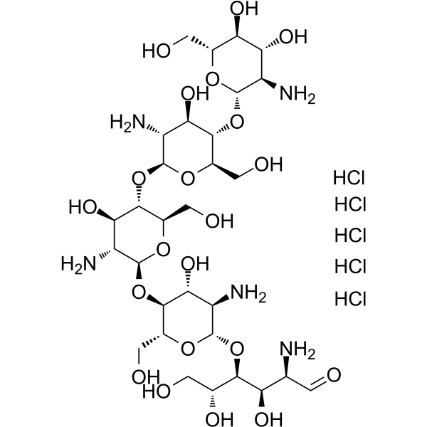 Chitopentaose pentahydrochloride图片