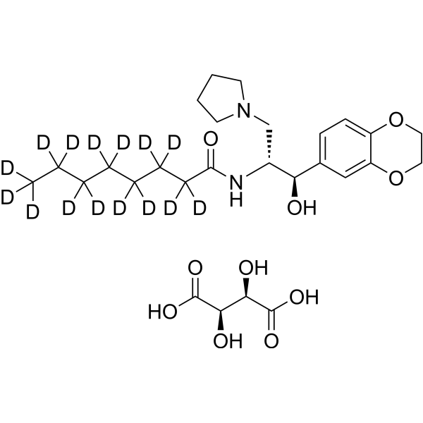 Eliglustat-d15 tartrateͼƬ