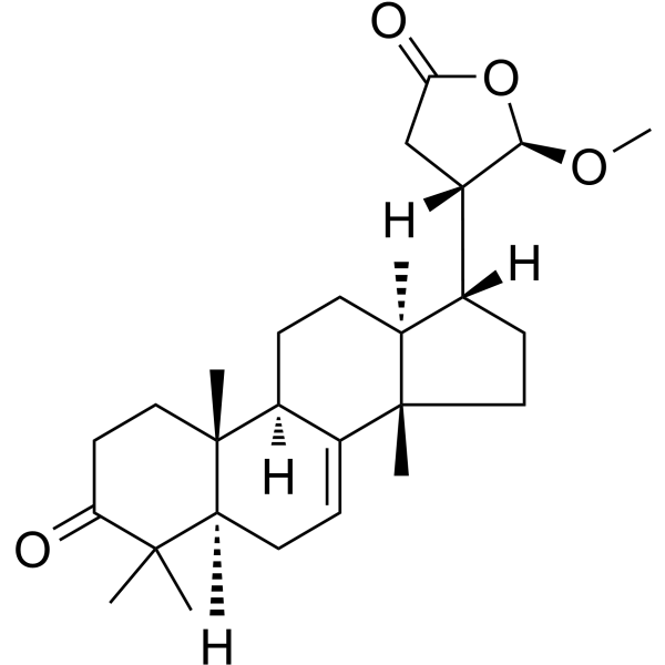 3-Oxo-21-methoxy-24,25,26,27-tetranortirucall-7-ene-23(21)-lactoneͼƬ