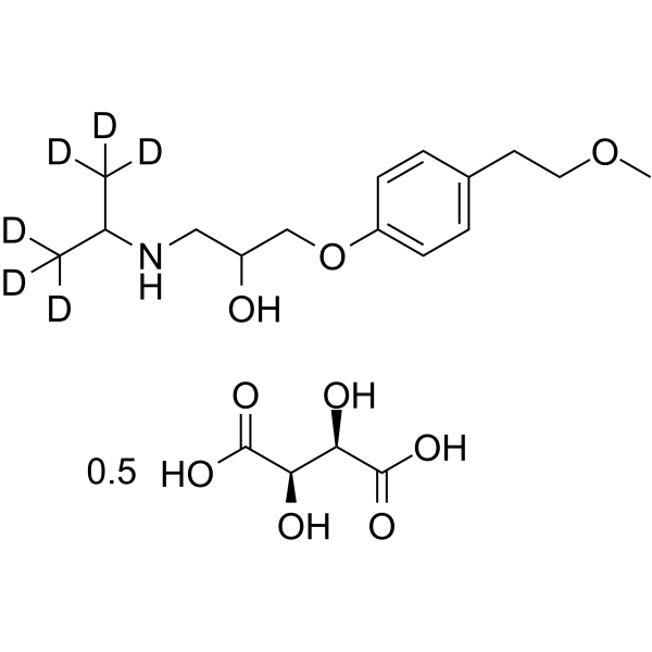 Metoprolol-d6 tartrateͼƬ