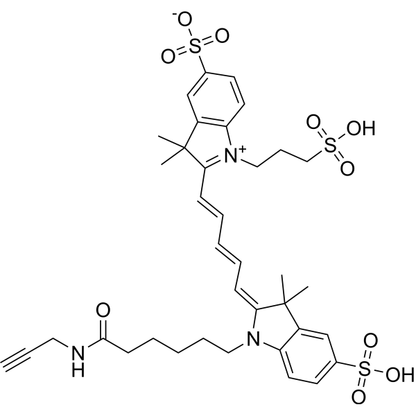 Trisulfo-Cy5-AlkyneͼƬ