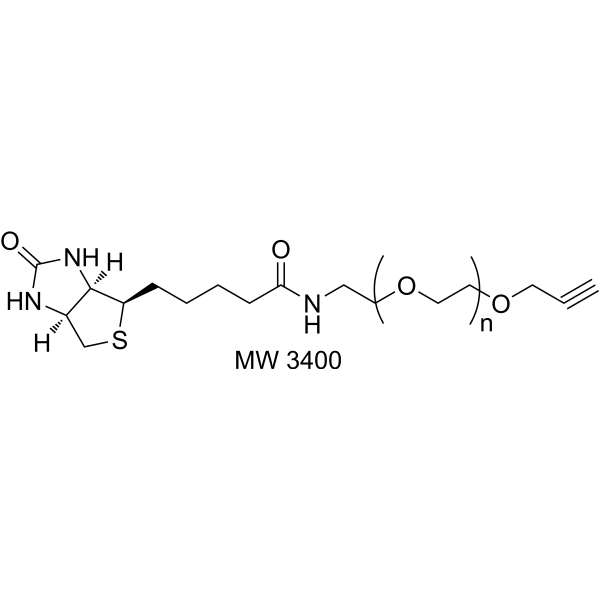 Biotin-PEG-Alk(MW 3400)ͼƬ