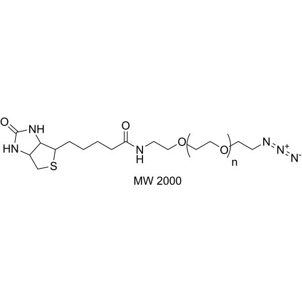 Biotin-PEG-azide(MW 2000)ͼƬ