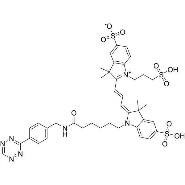 Sulfo-Cy3-TetrazineͼƬ