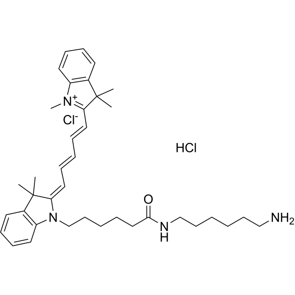 Cyanine5 amine hydrochlorideͼƬ