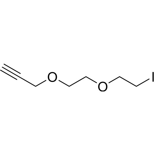 Alkyne-PEG2-iodide图片