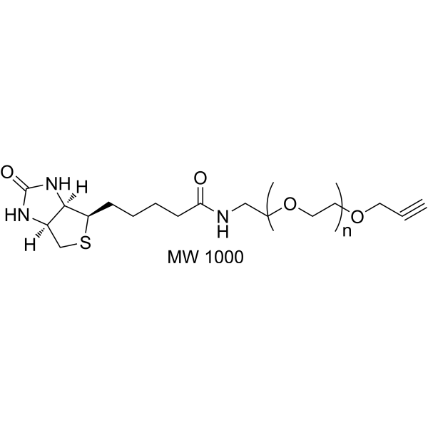 Biotin-PEG-Alk(MW 1000)图片