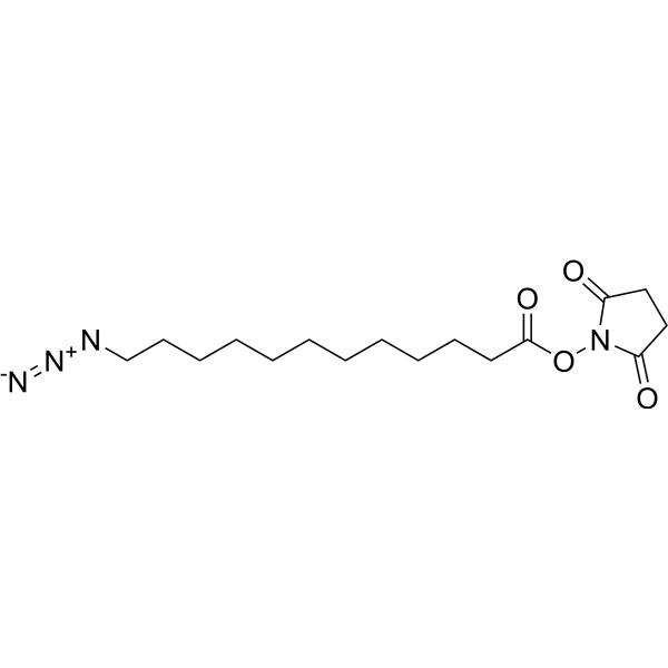 12-Azido-dodecanoyl-OSu图片