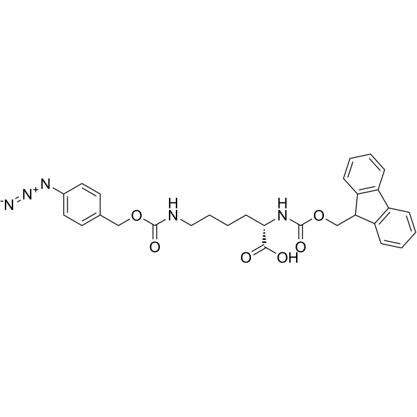 Fmoc-L-Lys(4-N3-Z)-OH图片