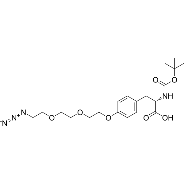 Boc-L-Tyr(PEG(3)-N3)-OHͼƬ