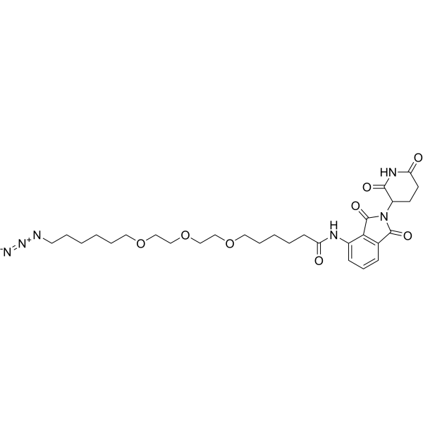 Pomalidomid-C6-PEG3-butyl-N3ͼƬ