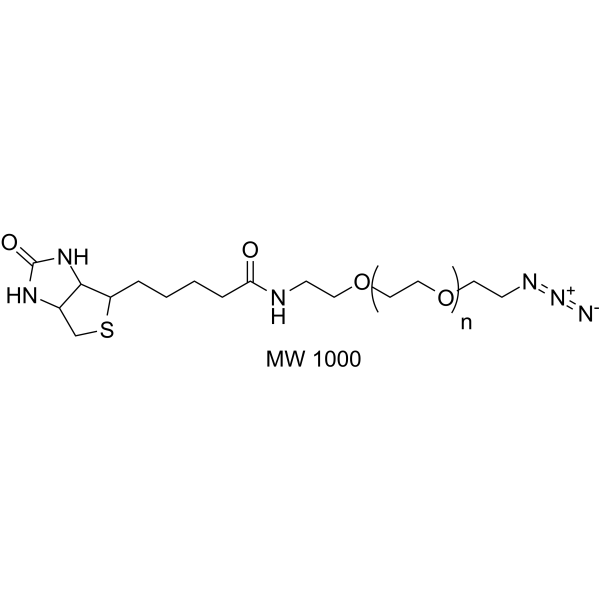 Biotin-PEG-azide(MW 1000)ͼƬ