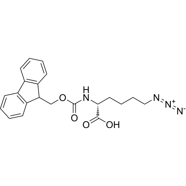 Fmoc-D-Lys(N3)-OH图片