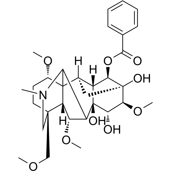 Benzoylhypaconine图片