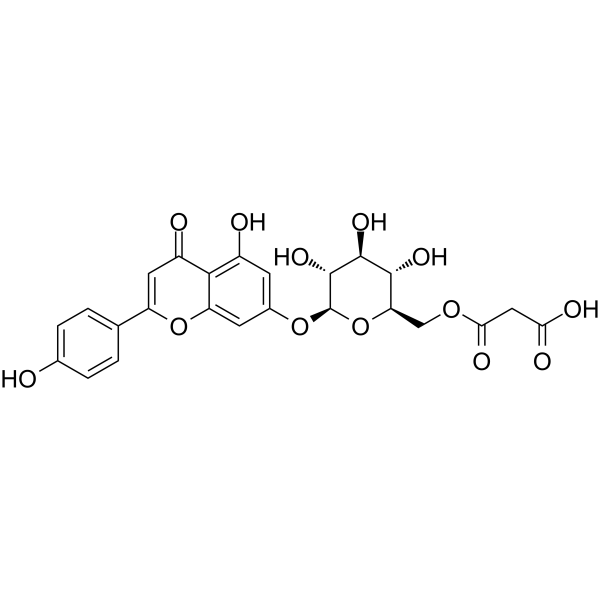 Apigenin 7-O-malonylglucoside图片