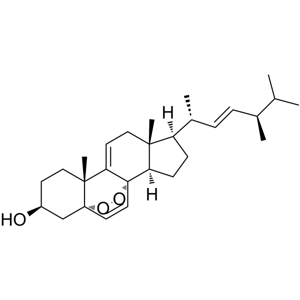 5,8-Epidioxyergosta-6,9(11),22-trien-3-olͼƬ