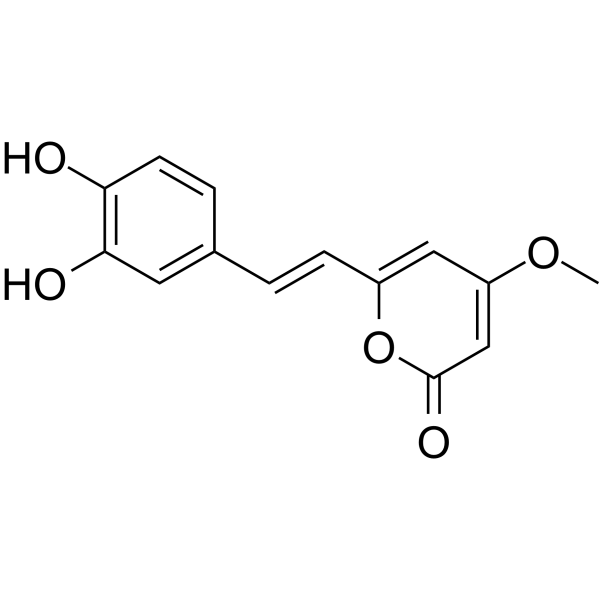 4,12-Dimethoxy-6-(7,8-dihydroxy-7,8-dihydrostyryl)-2-pyroneͼƬ