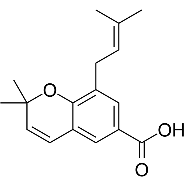 2,2-Dimethyl-8-prenylchromene 6-carboxylic acidͼƬ