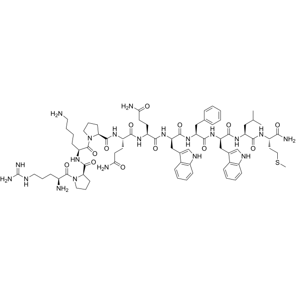 [D-Pro2,D-Trp7,9] Substance P图片