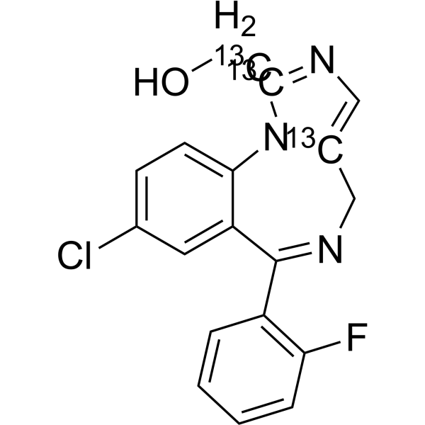 1'-Hydroxymidazolam-13C3ͼƬ