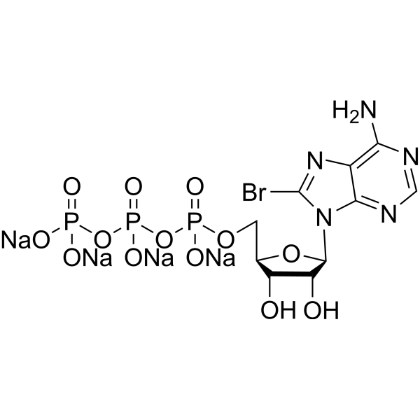 8-Bromoadenosine 5'-triphosphate tetrasodiumͼƬ