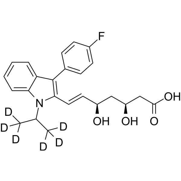 (3S,5R)-Fluvastatin-d6ͼƬ